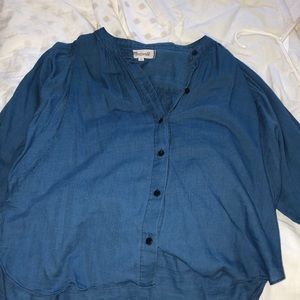 Madewell chambray shirt